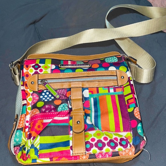Lily Bloom Handbags - Lily bloom crossover purse! It’s multicolored
